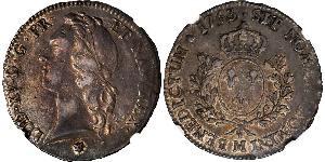 1 Экю Королевство Франция (843-1791) Серебро Людовик XV (1710-1774)