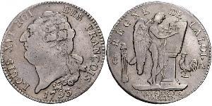 1 Экю Королевство Франция (843-1791) Серебро Людовик XVI (1754 - 1793)