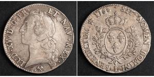 1 Экю Франкське королівство (843-1791) Срібло Людовик XV(1710-1774)