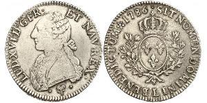1 Экю Франкське королівство (843-1791) Срібло Людовик XVI (1754 - 1793)