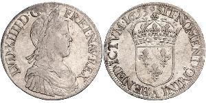 1 Экю Франція Срібло Людовик XIV (1638-1715)