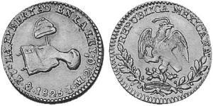 1 Эскудо Centralist Republic of Mexico (1835 - 1846) Золото 