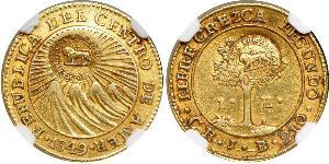 1 Эскудо Costa Rica (1821 - ) Золото 