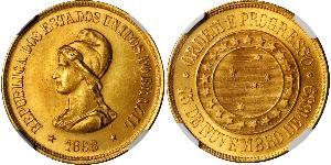 20000 Reis República Velha (1889 - 1930) Oro 