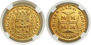 20000 Reis 巴西 金 若昂五世 (1689 - 1750)