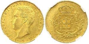 2000 Reis Kingdom of Portugal (1139-1910) Gold Ludwig I. (Portugal) (1838 - 1889)
