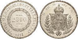 2000 Reis Brasil Plata 