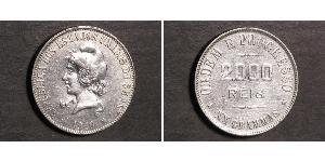 2000 Reis Brasil Plata 