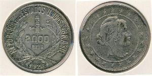 2000 Reis Brasil Plata 