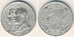 2000 Reis Brasilien Silber 