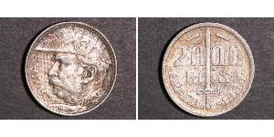 2000 Reis Brasilien Silber 