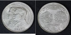 2000 Reis Brasilien Silber 