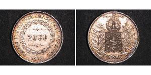 2000 Reis Brazil Silver 
