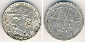 2000 Reis Brazil Silver 