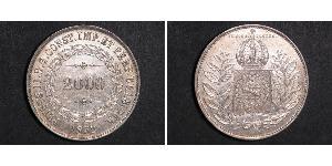 2000 Reis Brazil Silver 