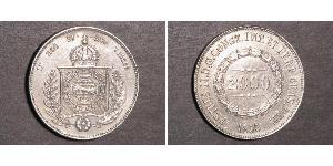 2000 Reis Brazil Silver 