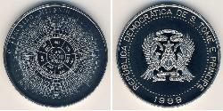 2000 добрас Сан-Томе и Принсипи (1975 - ) Никель/Медь 