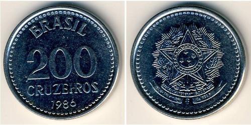 200 Cruzeiro Brésil Acier 
