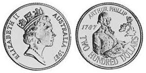 200 Dollar Australien (1939 - ) Gold Elizabeth II (1926-2022)