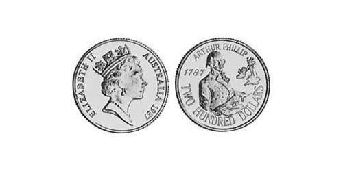 200 Dollar Australien (1939 - ) Gold Elizabeth II (1926-2022)