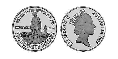 200 Dollaro Australia (1939 - ) Oro Elisabetta II (1926-2022)
