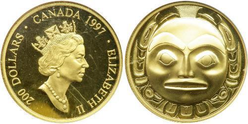 200 Dollaro Canada Oro Elisabetta II (1926-2022)