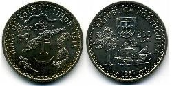 200 Escudo Portuguese Republic (1975 - ) Copper/Nickel 