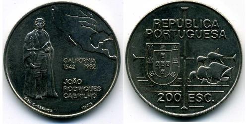 200 Escudo République portugaise (1975 - ) Cuivre/Nickel 