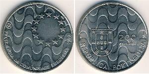 200 Escudo Republica Portuguesa (1975 - ) Kupfer/Nickel 
