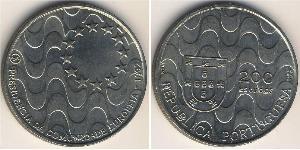 200 Escudo Republica Portuguesa (1975 - ) Níquel/Cobre 