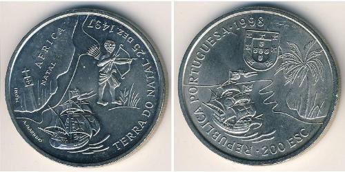 200 Escudo Portogallo (1975 - ) Rame/Nichel 