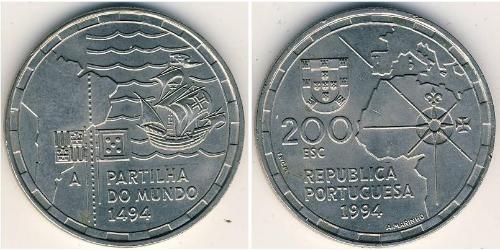 200 Escudo 葡萄牙 銅/镍 