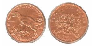 200 Franc 贝宁 銅 