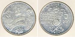 200 Krone Slovakia (1993 - ) Silver 
