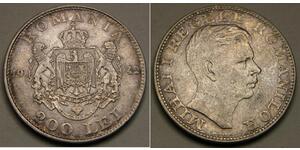 200 Lev Königreich Rumänien (1881-1947) Silber Michael I. (Rumänien) (1927-)