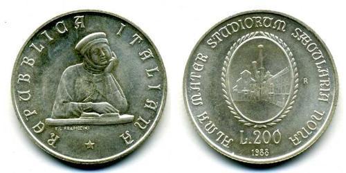 200 Lira Italie Argent 