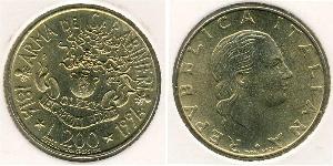 200 Lira Italie Bronze/Aluminium 