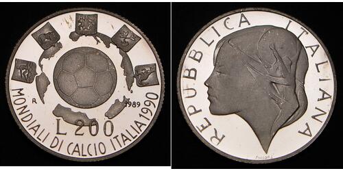 200 Lira Italy Silver 