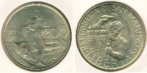 200 Lira Saint-Marin (301 - )  