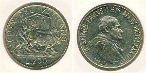 200 Lira Vatican (1926-)  