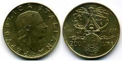200 Lira 意大利 青铜/铝 