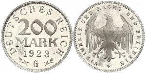 200 Mark República de Weimar (1918-1933) Aluminio 