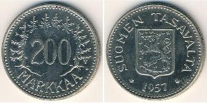 200 Mark Finlandia (1917 - ) Plata 