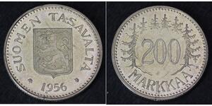 200 Mark Finnland (1917 - ) Silber 