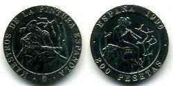200 Peseta Kingdom of Spain (1976 - ) Copper/Nickel 
