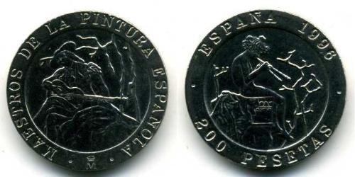 200 Peseta Kingdom of Spain (1976 - ) Copper/Nickel 