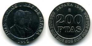200 Peseta 西班牙 銅/镍 