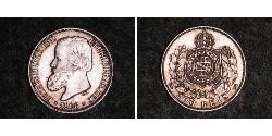 200 Reis Brésil Argent 