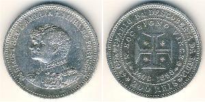 200 Reis Royaume de Portugal (1139-1910) Argent Charles I de Portugal (1863-1908)