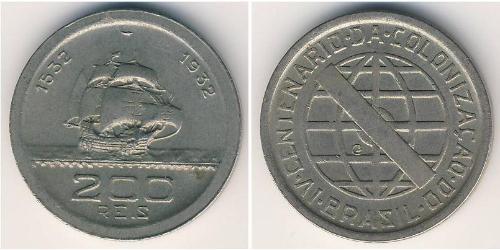 200 Reis Brazil Copper/Nickel 
